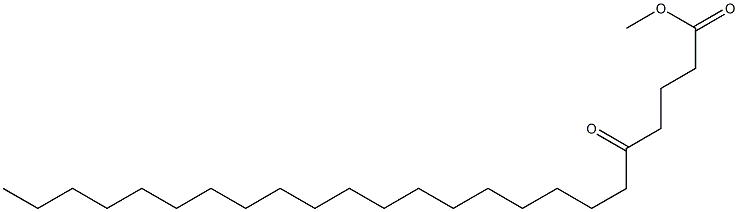 5-Oxotetracosanoic acid methyl ester,,结构式