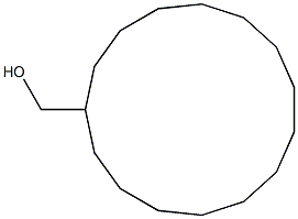 (Cyclopentadecan-1-yl)methanol Structure