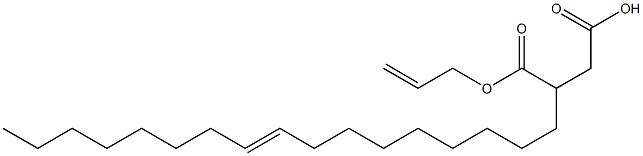 3-(9-Heptadecenyl)succinic acid 1-hydrogen 4-allyl ester