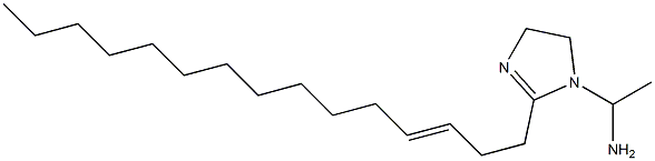 1-(1-アミノエチル)-2-(3-ペンタデセニル)-2-イミダゾリン 化学構造式