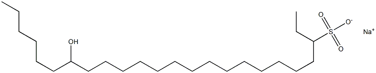 18-Hydroxytetracosane-3-sulfonic acid sodium salt