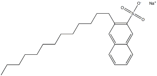 3-Tridecyl-2-naphthalenesulfonic acid sodium salt|