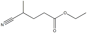4-Cyanovaleric acid ethyl ester Structure