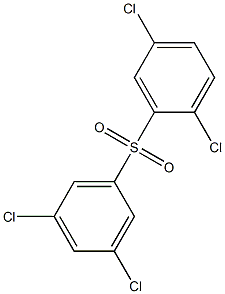 2,5-Dichlorophenyl 3,5-dichlorophenyl sulfone Structure