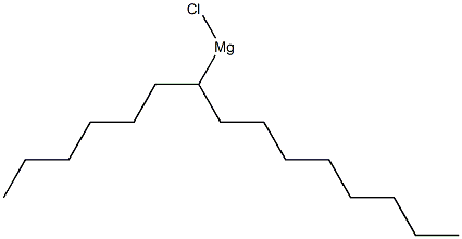 (1-ヘキシルノニル)マグネシウムクロリド 化学構造式