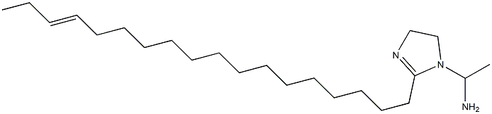 1-(1-Aminoethyl)-2-(15-octadecenyl)-2-imidazoline Struktur