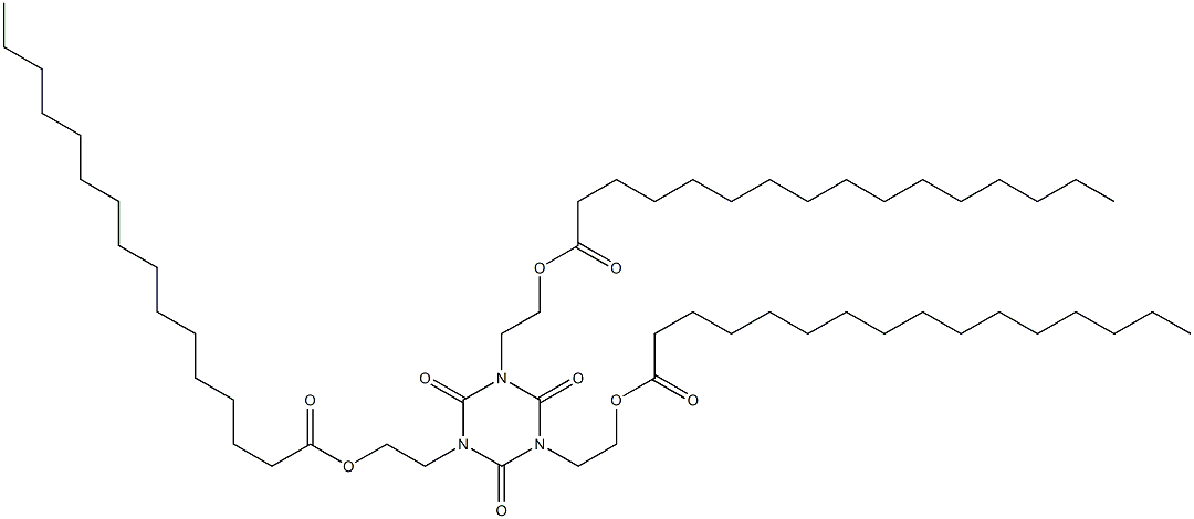 1,3,5-Tris[2-(hexadecanoyloxy)ethyl]hexahydro-1,3,5-triazine-2,4,6-trione