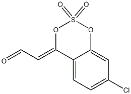 (4Z)-7-Chloro-4-(formylmethylene)-4H-1,3,2-benzodioxathiin 2,2-dioxide