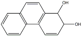 1,2-Dihydro-1,2-phenanthrenediol Structure