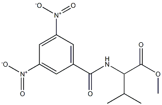 2-[(3,5-Dinitrobenzoyl)amino]-3-methylbutyric acid methyl ester