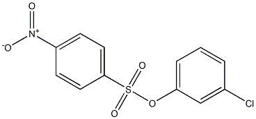 4-Nitrobenzenesulfonic acid 3-chlorophenyl ester