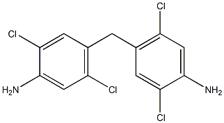 4,4'-Methylenebis(2,5-dichloroaniline) Structure