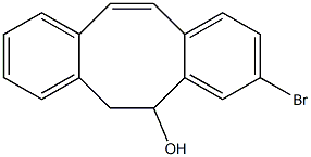 3-Bromo-5,6-dihydrodibenzo[a,e]cycloocten-5-ol,,结构式