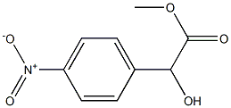 (-)-p-Nitro-D-mandelic acid methyl ester,,结构式