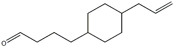 4-[4-(2-Propenyl)cyclohexyl]butanal|