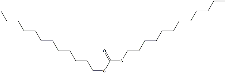 Dithiocarbonic acid S,S-didodecyl ester 结构式