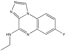 4-Ethylamino-7-fluoro[1,2,4]triazolo[4,3-a]quinoxaline