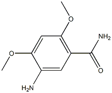 3-Amino-4,6-dimethoxybenzamide Structure