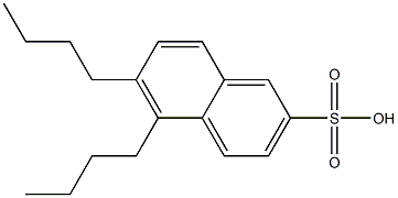 5,6-Dibutyl-2-naphthalenesulfonic acid|