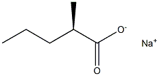 [R,(-)]-2-Methylvaleric acid sodium salt