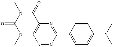 6,8-Dimethyl-3-[4-(dimethylamino)phenyl]pyrimido[5,4-e]-1,2,4-triazine-5,7(6H,8H)-dione