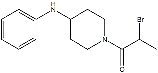 1-(4-Anilinopiperidino)-2-bromo-1-propanone