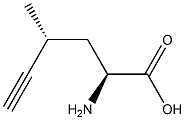  (2S,4R)-2-Amino-4-methyl-5-hexynoic acid