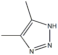 4,5-Dimethyl-1H-1,2,3-triazole Structure