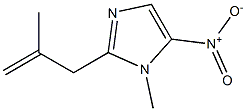 2-Isobutenyl-1-methyl-5-nitro-1H-imidazole