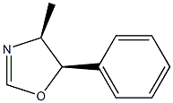 (4S,5R)-4-Methyl-5-phenyl-2-oxazoline 结构式