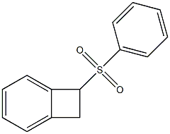 1,2-Dihydro-1-phenylsulfonylbenzocyclobutene Struktur