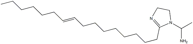 1-(1-Aminoethyl)-2-(9-hexadecenyl)-2-imidazoline Structure
