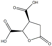 (2R,3S)-2-Hydroxy-3-carboxypentanedioic acid 5,2-lactone Structure