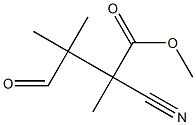 2-Cyano-3-formyl-2,3-dimethylbutyric acid methyl ester