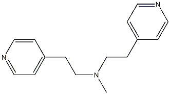 4,4'-[Methyliminobis(2,1-ethanediyl)]bis(pyridine) Structure