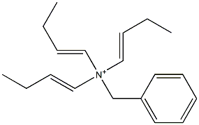 Tri(1-butenyl)benzylaminium