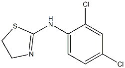 2-(2,4-Dichlorophenylamino)-2-thiazoline,,结构式