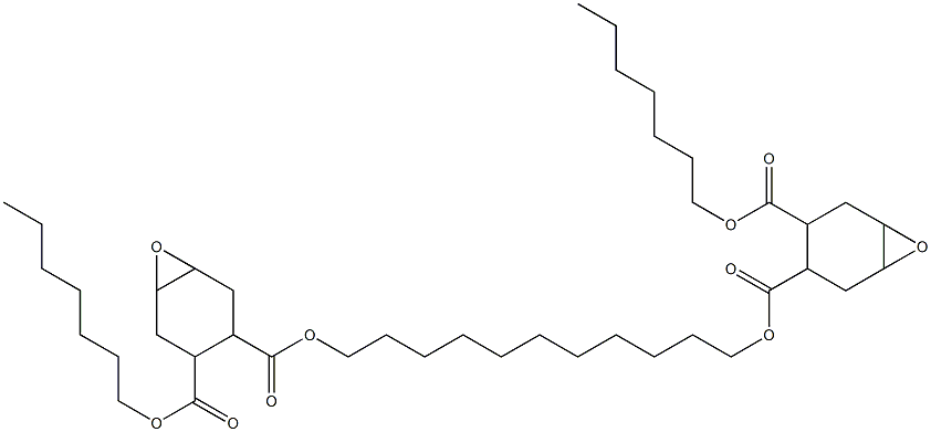 Bis[2-(heptyloxycarbonyl)-4,5-epoxy-1-cyclohexanecarboxylic acid]1,11-undecanediyl ester|