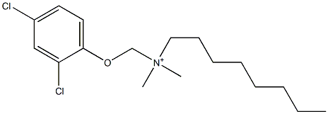 N-[(2,4-Dichlorophenoxy)methyl]-N,N-dimethyl-1-octanaminium