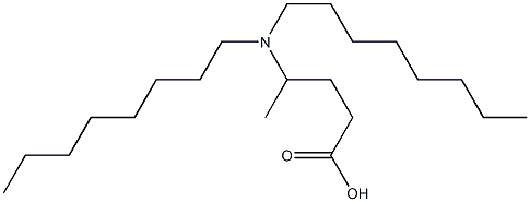 4-(Dioctylamino)valeric acid