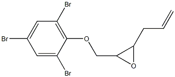 2,4,6-Tribromophenyl 3-allylglycidyl ether,,结构式