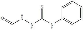 1-Formyl-4-phenylthiosemicarbazide Struktur