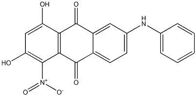 2-Anilino-6,8-dihydroxy-5-nitroanthraquinone