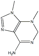 3,9-Dihydro-3,9-dimethyl-2H-purin-6-amine Struktur