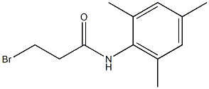 N-(2,4,6-Trimethylphenyl)-3-bromopropanamide Struktur