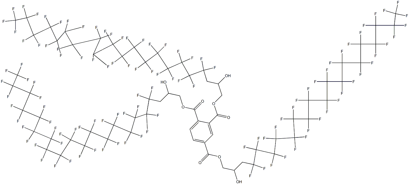  1,2,4-Benzenetricarboxylic acid tris[3-(heptatriacontafluorooctadecyl)-2-hydroxypropyl] ester