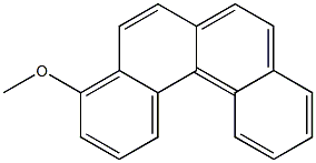 4-Methoxybenzo[c]phenanthrene Structure