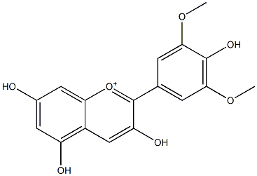  3,4',5,7-Tetrahydroxy-3',5'-dimethoxyflavylium