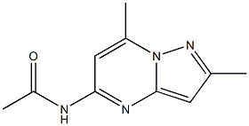  2,7-Dimethyl-5-(acetylamino)pyrazolo[1,5-a]pyrimidine