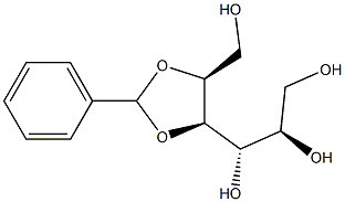 4-O,5-O-Benzylidene-L-glucitol Structure